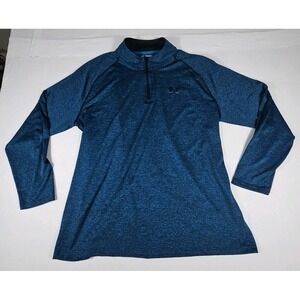 Under Armour Men's Loose Heat Gear Pullover Size 2XL Blue